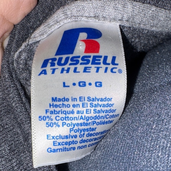 Russell Athletic Charcoal Gray Sweatshirt - Picture 2 of 3